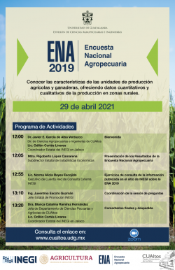 ENA- Encuesta Nacional Agropecuaria