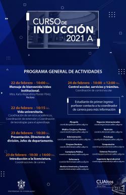 Programa Curso de Inducción 2021-A