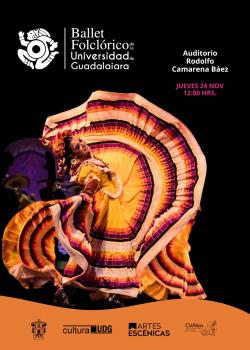 El Ballet Folclórico de la Universidad de Guadalajara