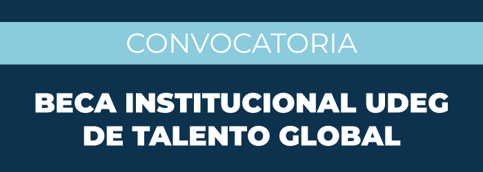 Convocatoria “Beca Institucional UdeG de Talento Global”