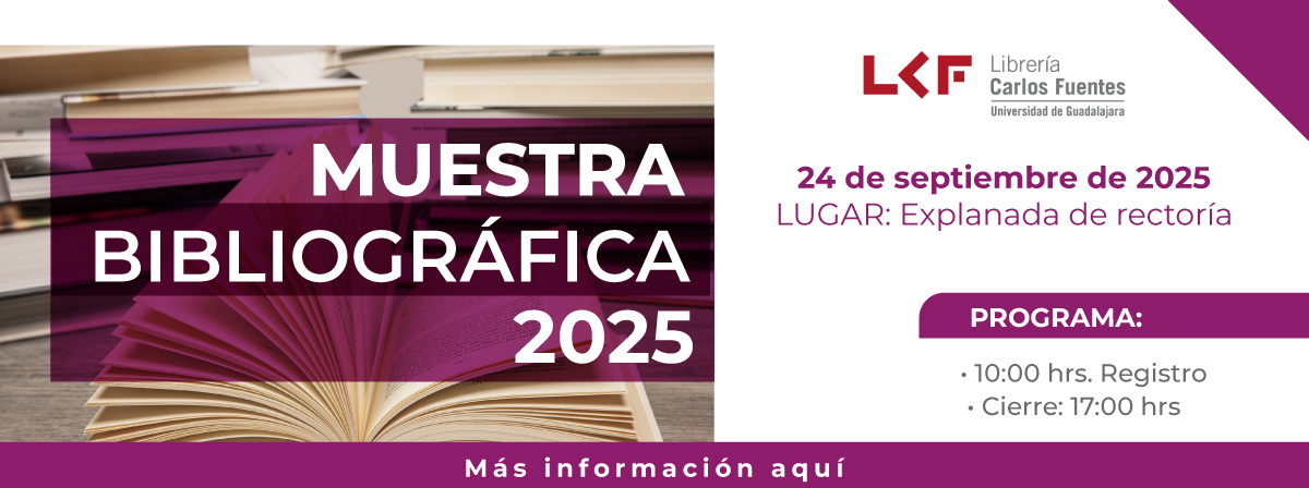 Banner muestra bibliográfica, 24 de septiembre