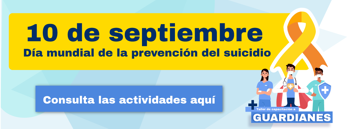 banner 10 de septiembre día prevención suicidio
