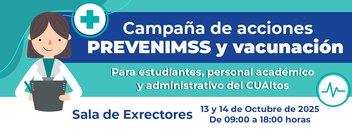 Campaña de Acciones Prevenimss y vacunación