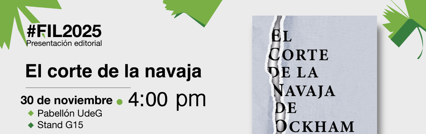 banner Presentación del libro | El corte de la navaja