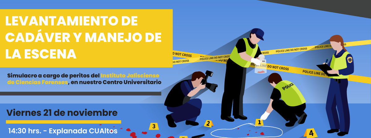 Banner - Levantamiento de cadáver y manejo de la escena