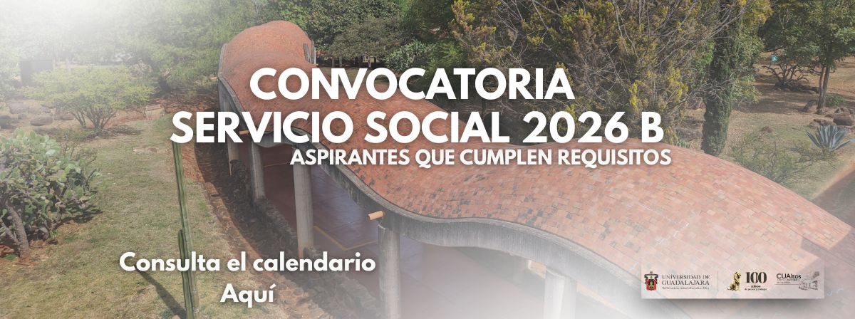Calendario de Servicio Social 2026B