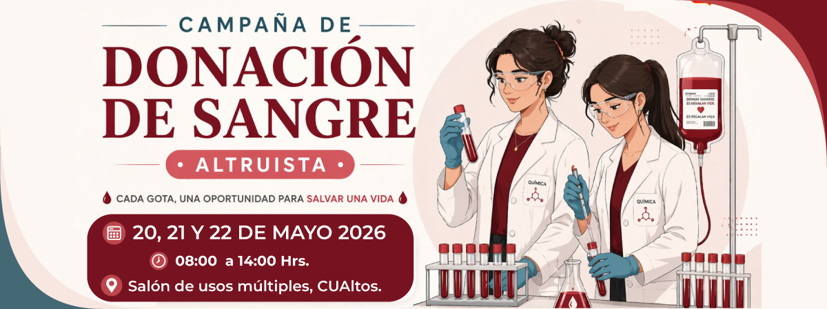 Banner campaña donación sangre altruista