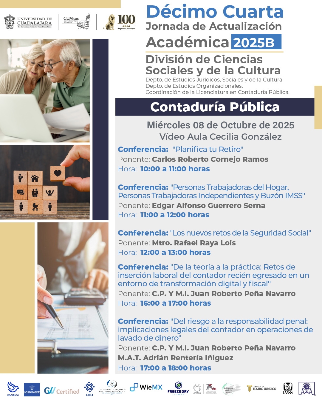 Décimo Cuarta Jornada de Actualización Académica 2025 B