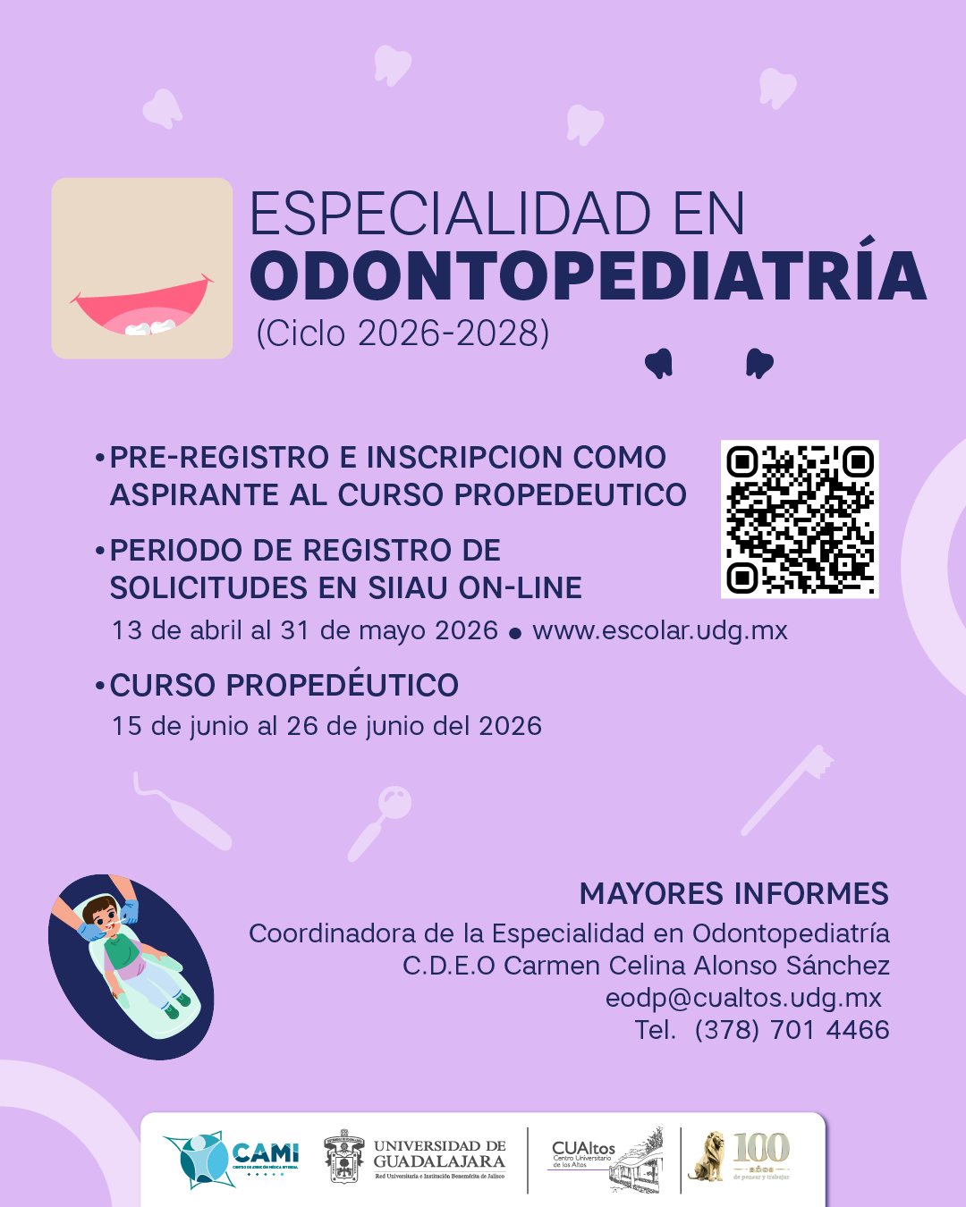 Esp. en Odontopediatría