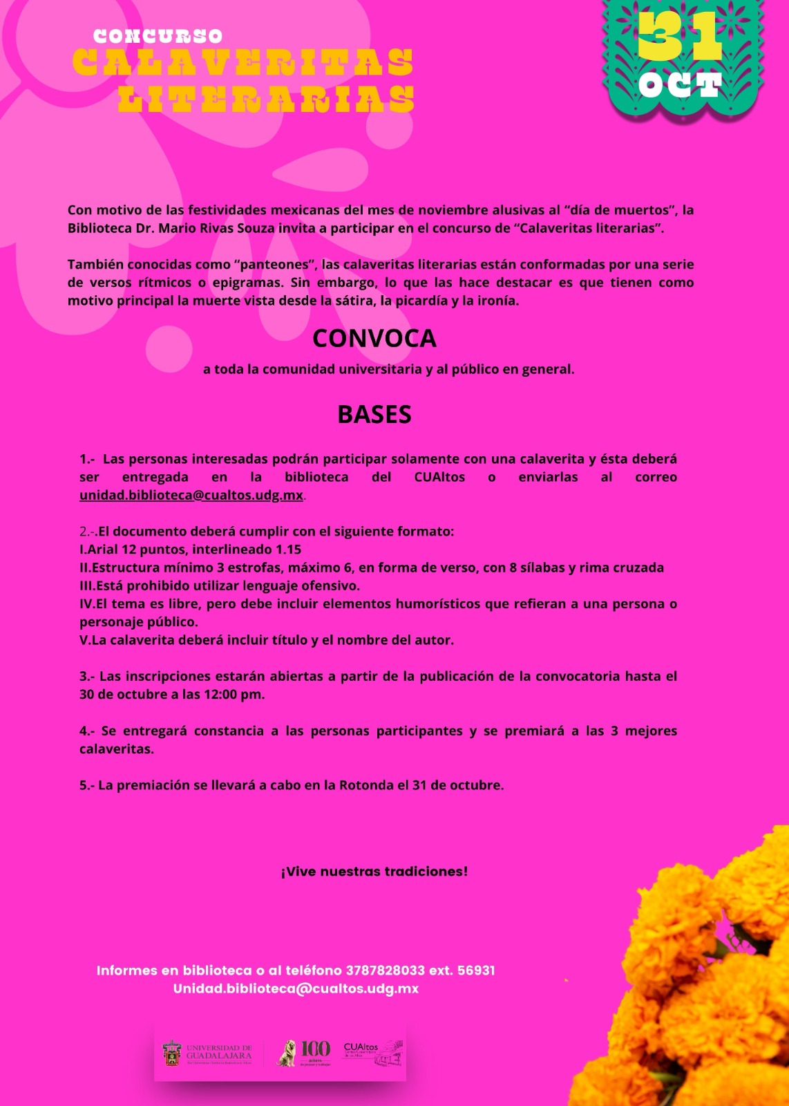 Concurso calaveritas