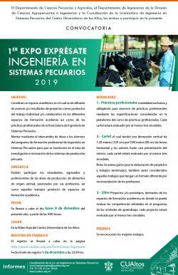 1er Expo Exprésate Ingeniería en Sistemas Pecuarios