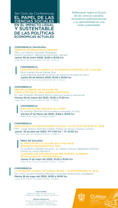  3er Ciclo de Conferencias