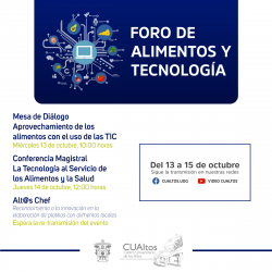 Foro de alimentos y tecnología