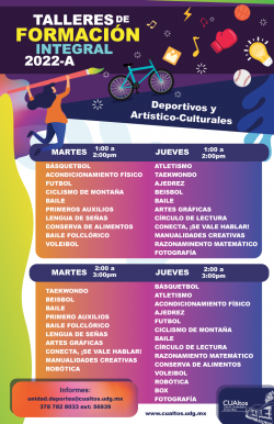 Talleres integrales 2022