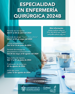 Especialidad en Enfermería Quirúrgica