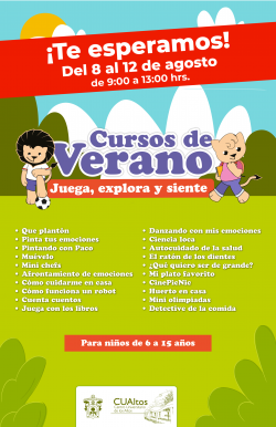 Cursos de verano