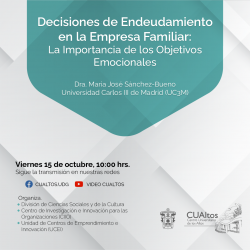 Decisiones de Endeudamiento en la Empresa Familiar: La Importancia de los Objetivos Emocionales