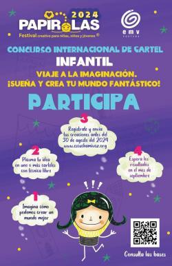 Concurso Internacional de Cartel Infantil - Papirolas 2024