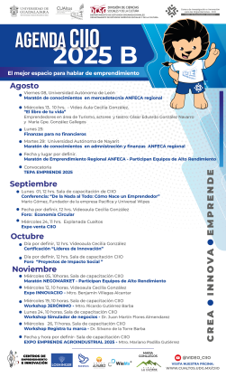 Agenda CIIO 2025B