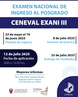 CENEVAL EXANI III