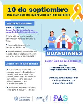 10 de septiembre. día mundial de la prevención del suicidio