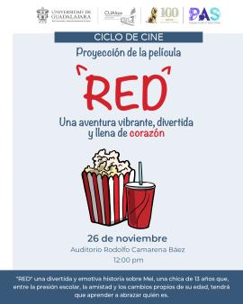 Ciclo de Cine PAS | Película RED