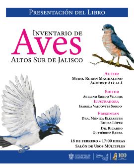 Presentación Libro Aves Altos Sur Jalisco
