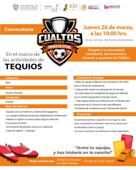 Torneo de Futbol | Tequios