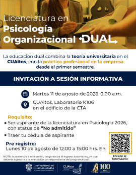 Nueva Licenciatura en Psicología DUAL