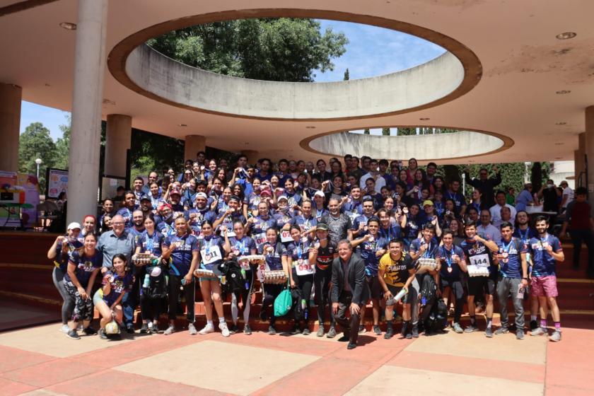 Participantes en la Carrera Corazón de León 2024