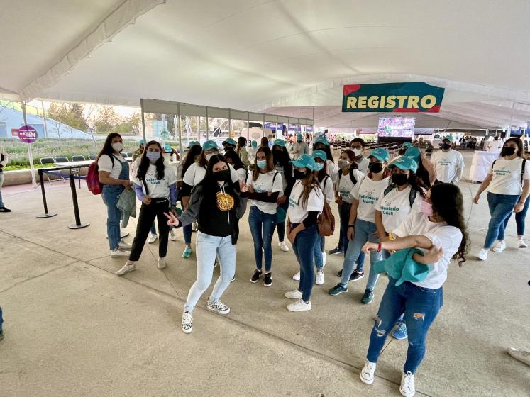 Asistentes del periodo de vacunación.
