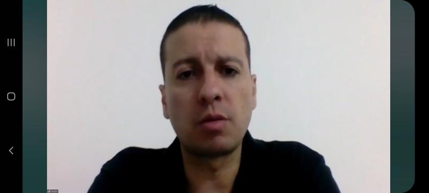 Expositor del foro “Experiencias de éxito en emprendimiento”.