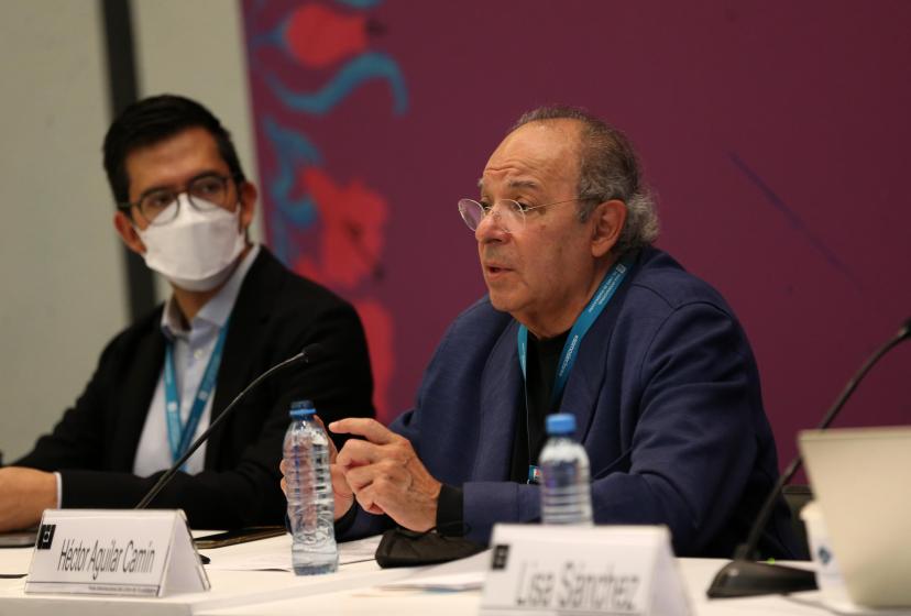 Participantes de la mesa “El futuro de la nación”.