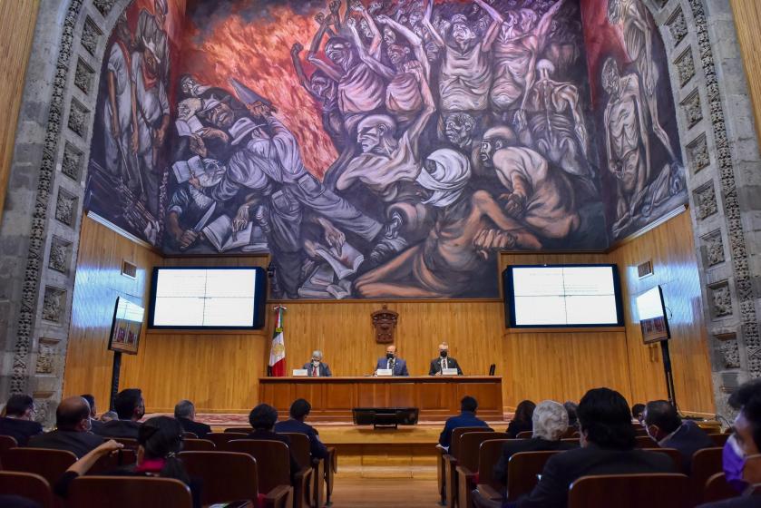 Sesión del Consejo General Universitario (CGU).