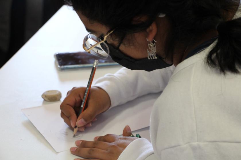 Alumna en talleres de formación integral 2022-A