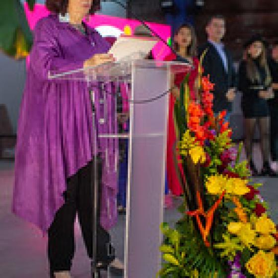 Integrantes de la Ceremonia de clausura de LéaLA.