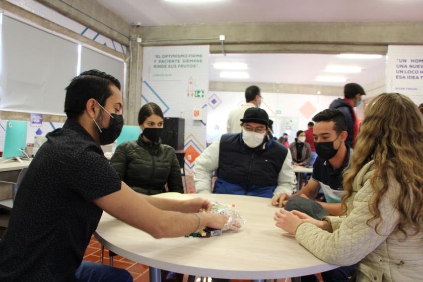 Alumnos participantes en el workshop “De la Idea a la Acción”.