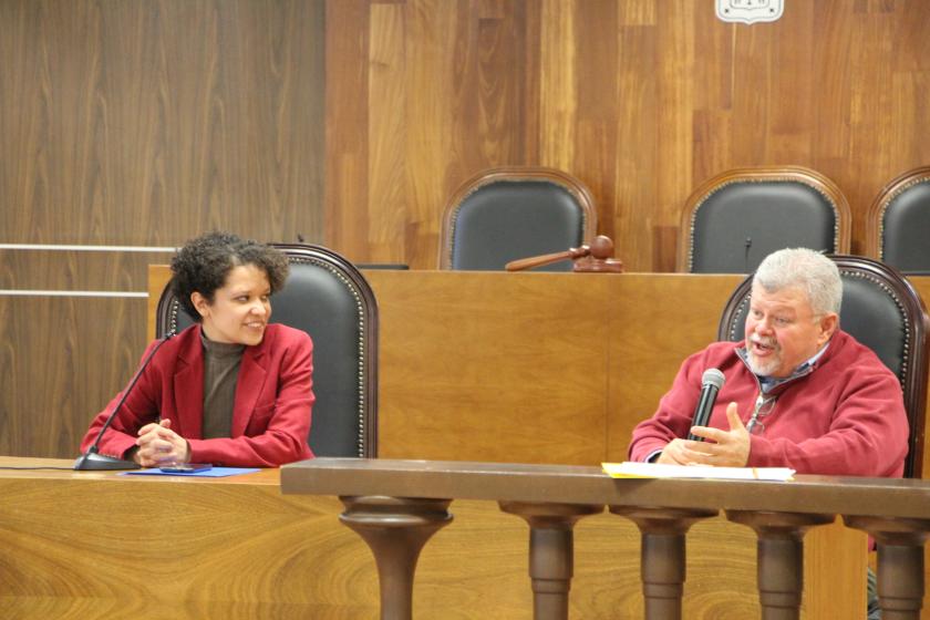 Integrantes del Conversatorio “Enfermedades raras y cultura de paz”.