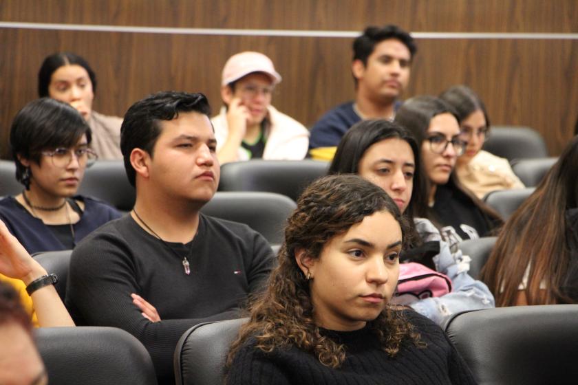 Público del Conversatorio “Enfermedades raras y cultura de paz”.