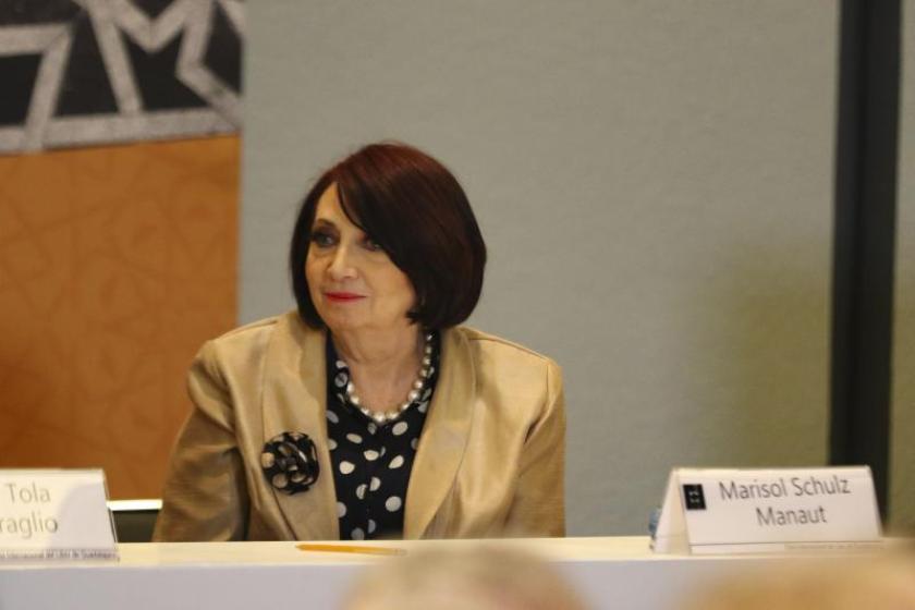 Integrante de la Bienal del Periodismo “La verdad bajo amenaza”.