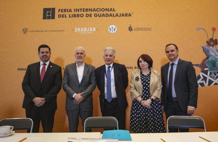 Integrantes de la Bienal del Periodismo “La verdad bajo amenaza”.