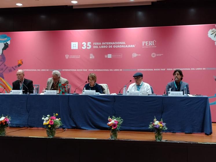 Integrantes del diálogo “Educación, estrategias para la recuperación”.