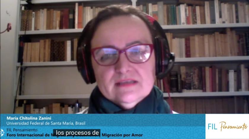 María Chitolina Zanini, profesora titular del Departamento de Ciencias Sociales de la universidad de Santa María Brasil.