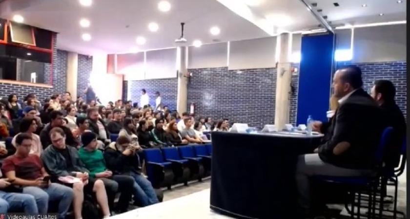 Público de la Inauguración de la 5ta edición de las Matemáticas de Los Altos.