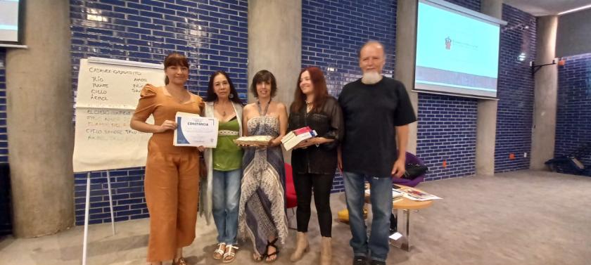 Ganadora del concurso de poesía 2023.