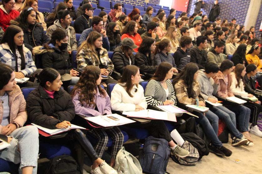 Público de las Jornadas de Nutrición en CUAltos.