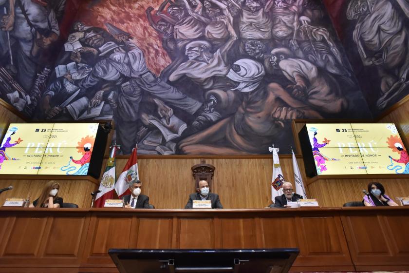 Autoridades UdeG.