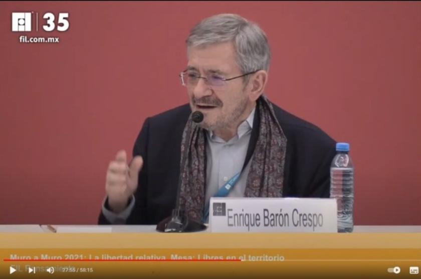 Ponente de la conferencia "La libertad relativa: Libres en el territorio".