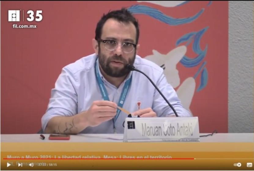 Ponente de la conferencia "La libertad relativa: Libres en el territorio".