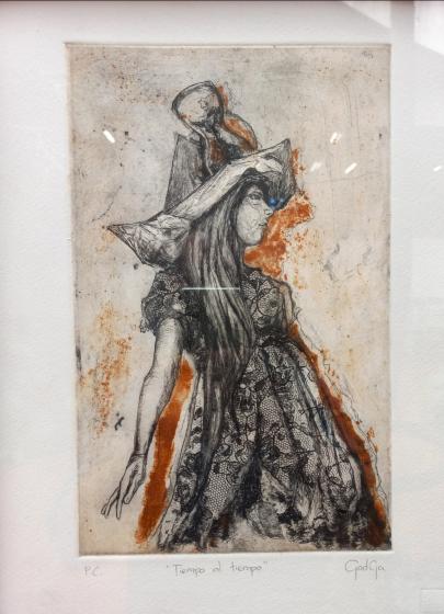 Muestra gráfica en la exposición colectiva “Semilla Gráfica, 2022”.